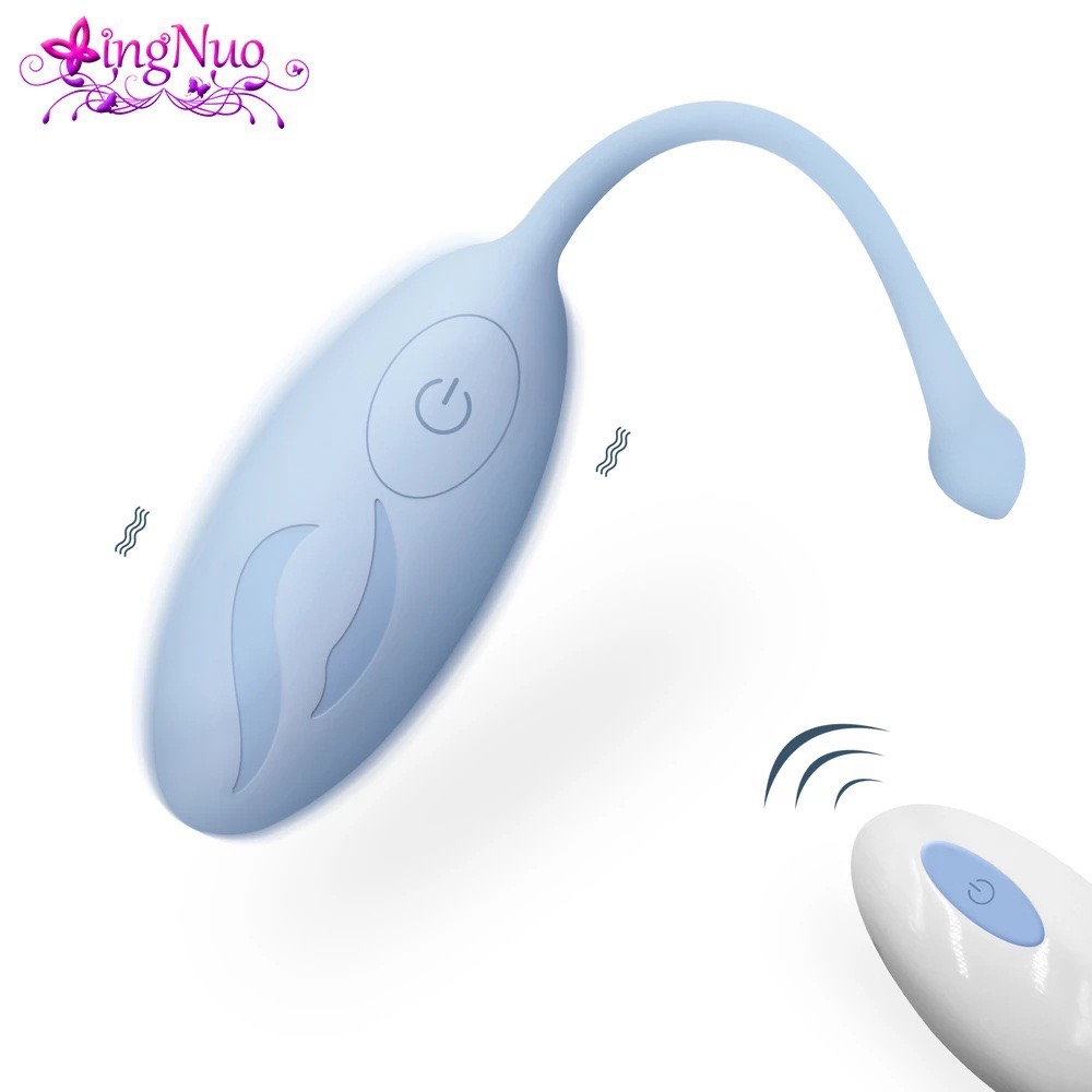 [TẶNG GEL]  TRỨNG RUNG NÒNG NỌC ĐIỀU KHIỂN TỪ XA