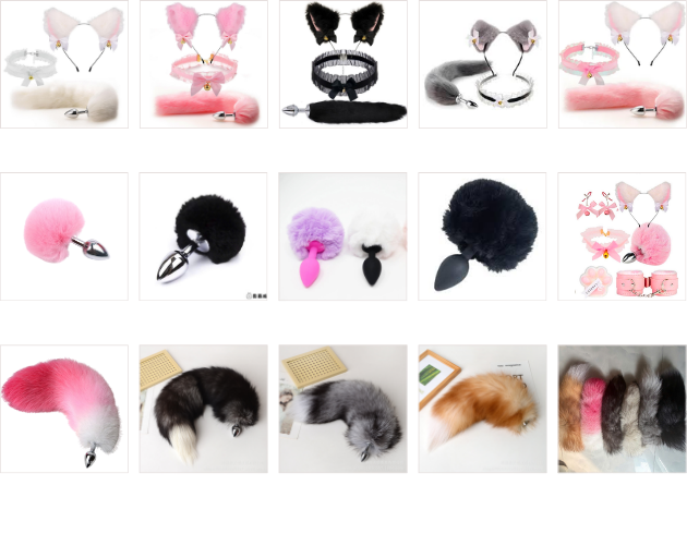 Tổng hợp Đuôi Cosplay – Đuôi Cáo Cosplay, Đuôi Thỏ Cosplay, Tai Cáo Phụ Kiện Hóa Trang Có Phích Cắm Inox