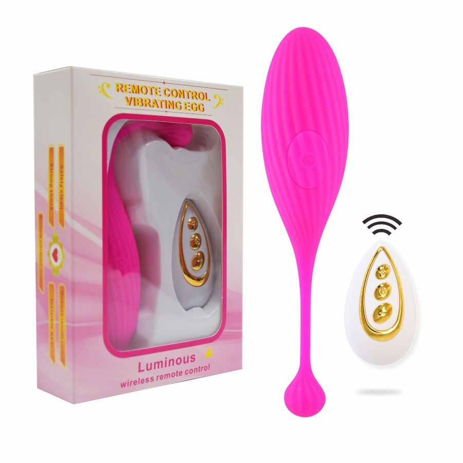 [TẶNG GEL]  TRỨNG RUNG CÁ HEO SỌC ĐIỀU KHIỂN TỪ XA