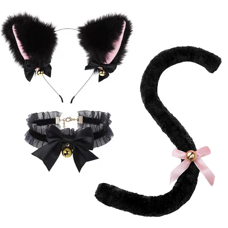 Đuôi Mèo Cosplay Uốn Cong – Tạo Dáng Linh Hoạt, Dễ Thương Chuẩn Anime | Sushebe Shop