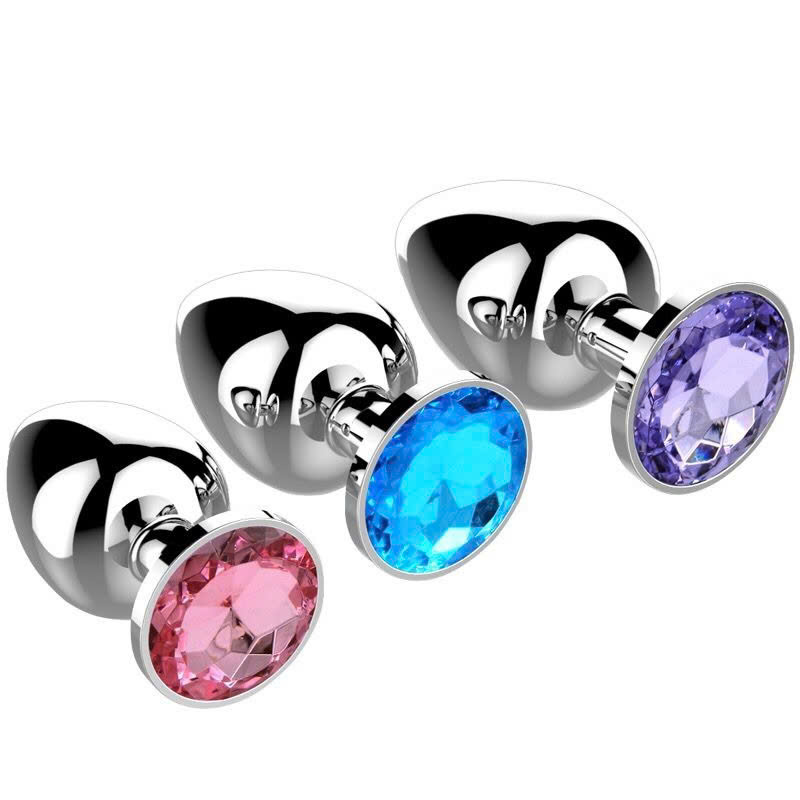 [HCM Hỏa tốc] Phích cắm Inox  hậu môn - Nút bịt, chặn hậu môn Anal Butt Plug (màu ngẫu nhiên)