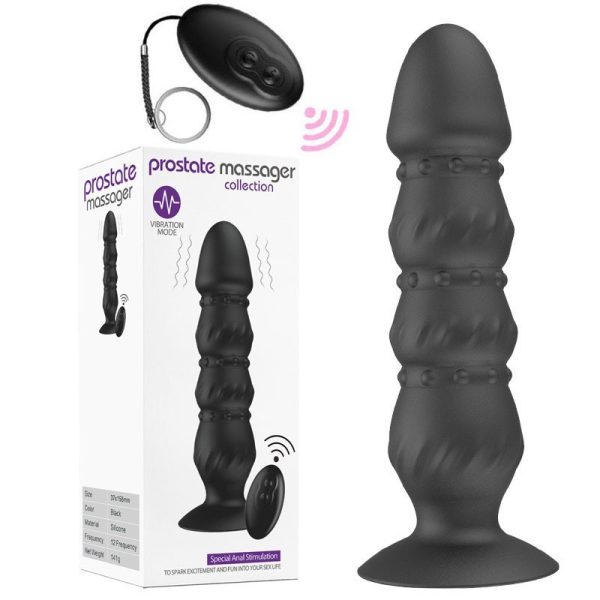 TRỨNG RUNG ĐEN PROSTATE ĐIỀU KHIỂN TỪ XA