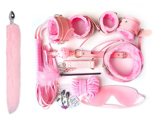 Set 10 Món BDSM + Đuôi Cáo Cosplay – Full Combo Roleplay, Phụ Kiện Cá Tính Đổi Vibe Cực Mạnh