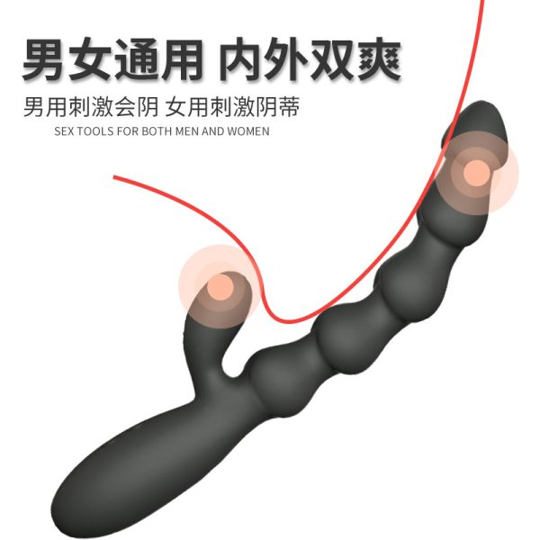 Máy rung kích thích hậu môn 2 nhánh Yunman Threaded