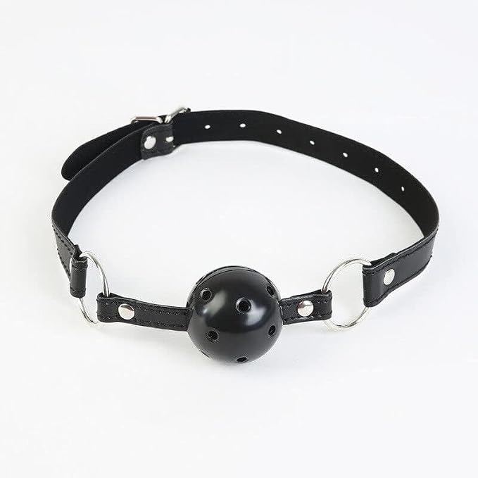 Bịt Miệng Bóng BDSM (Ball Gag) Dây Đeo Điều Chỉnh