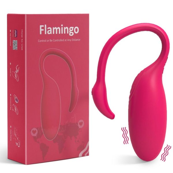 Trứng rung thiên nga Flamingo điều khiển từ xa qua app