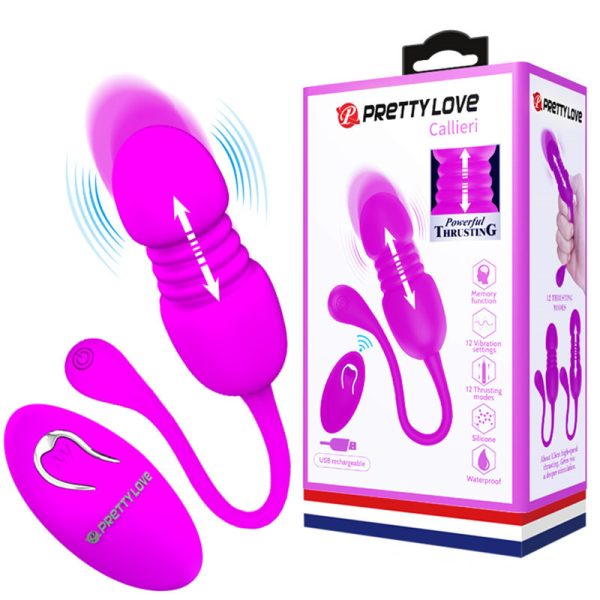 TRỨNG RUNG PRETTYLOVE CALLIE THỤT ĐIỂU KHIỂN TỪ XA